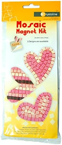 TOP Asian Souvenirs Mosaic Kits Hart Shape Magnet Note
