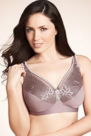 Non-Wired Maximum Support Paradise Embroidered Non-Padded Bra DD-G Bra