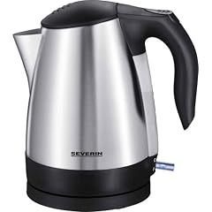 Severin WK 3327 Wasserkocher / 1800 Watt / Inhalt 1 Liter / edelstahl-schwarz