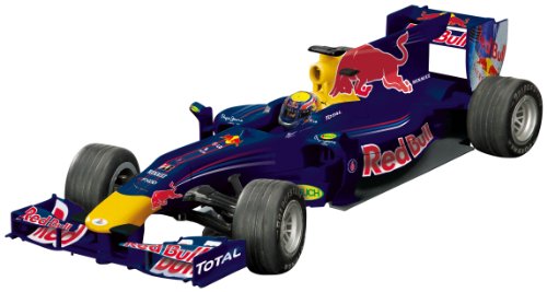 Dickie-Spielzeug 201119354 - RC Red Bull F1, Ready to Run, 2-Kanal Funkfernsteuerung, Racing-Sound, 27 + 40 MHz, Ma&szlig;stab 1:12, Vettel/Webber (sort ...