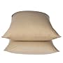 Home Tan Bamboo Jersey Pillowcase Set - King
