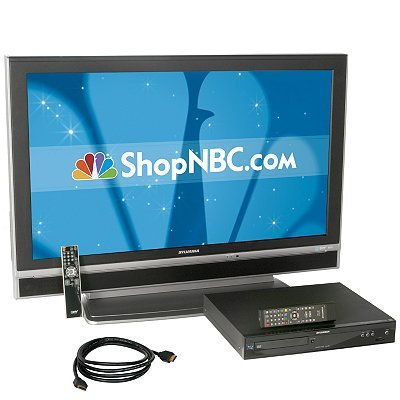 Sylvania 42 1080p LCD HDTV, Blu-ray Player & HDMI Cable