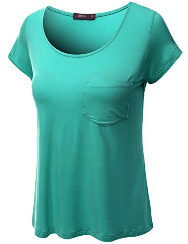 Doublju Women Short Sleeve