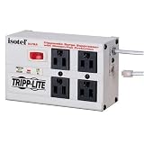 Tripp Lite ISOTEL4ULTRA 4-Outlet Isobar Premium Surge Protector (2700 Joules, Tel)