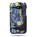 CoverON® BLUE YELLOW Hard Cover Case with STARRY NIGHT Design for KYOCERA C5133 EVENT With PRY- Triangle Case Removal Tool [WCH452]