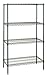 Quantum Storage Systems WR63-1872P Starter Kit for 63" High 4-Tier Wire Shelving Unit, Proform Finish, 600 lb. Per Shelf Capacity,18" Width x 72" Length x 63" Height
