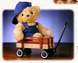 Colin and His Radio Flyer Wagon by Enesco Cherished Teddies