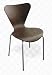 Sienna Wood Chair - Chocolate - Set of 2