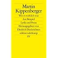 Wie es wirklich war - Am Beispiel: Lyrik und Prosa (edition suhrkamp)
