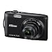 Nikon - Coolpix S3300 - Appareil photo num�rique - 16 Mpix - Zoom optique Nikkor 6x - Noir
