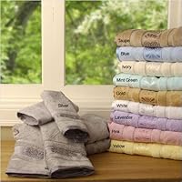 Superior Jacquard Fingertip Towel (Set of 6) Color: Lilac