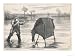 Shooting Wildfowl with the Aid of a Stalking Horse Stretched Canvas Poster Print