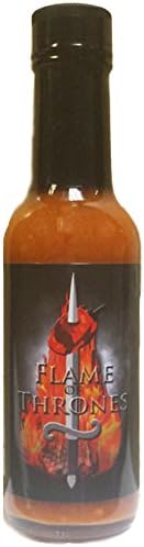 Flame of Thrones Scorpion Pepper Hot Sauce 5oz (Pack of 6)