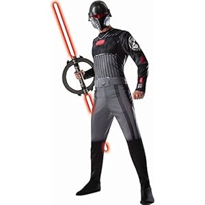 Rubie's Costume Men's Star Wars Rebels Adult Inquuisitor, Multicolor, Standard