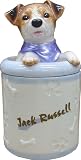 JACK RUSSELL - DOG TREAT JAR, SS-D-CJ015