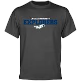 NCAA La Salle Explorers University Name T-shirt - Charcoal