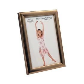 Inov8 British Made Traditional Picture / Photo Frame 10 X 8 Size - 25.4cm x 20.3cm x 1.3cm / Value Gold (Pack of 4)