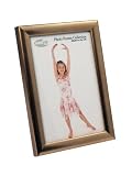 Inov8 British Made Traditional Picture / Photo Frame 10 X 8 Size - 25.4cm x 20.3cm x 1.3cm / Value Gold (Pack of 4)