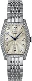 Longines Watches-Longines Evidenza Automatic with Diamond Bezel Women's Watch