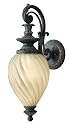 Hinkley Lighting 1734AI Aged Iron with Antique Copper Highlights Montreal Tuscan Single Light Down Lighting Outdoor Wall Sconce from the Montreal Collection