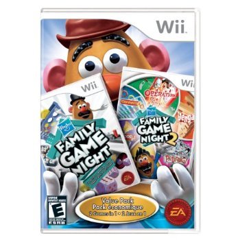 Hasbro Family Game Night 1 and 2 Bundle