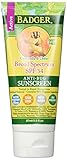 Badger Balm Anti-Bug Sunscreen SPF 34, 2.9 Fluid Ounce