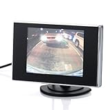 3.5 Inch Small TFT LCD Adjustable Monitor For Security CCTV Camera and car DVR with AV RCA video sound input