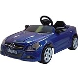 Mercedes SL 6V Car in Blue
