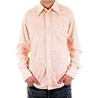 Hugo by Hugo Boss long sleeve Eberhard orange shirt. HUGO2683