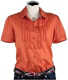 Fossil Blouse - Mandy (Color: Bright Orange)