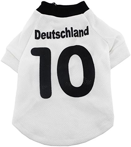 2014 World Cup Soccer Football Jersey Shirt Tee Pet Cat Puppy Small Dog clothes - Germany M