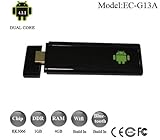 EC-G13A Android 4.1 Mini PC HDMI Google TV Dongle Stick / IPTV player- Dual core RK3066 cortex-A9, 1 GB RAM, 4GB NAND flash