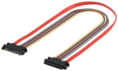 Wentronic Internes Daten und Stromkabel Verl&auml;ngerung schwarz Preisvergleich