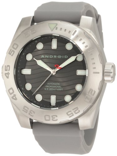 Android Men's AD519BK  Divemaster Espionage Automatic Black Dial Watch
