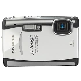 Olympus Mju Tough 6000 Compact Digital Camera - Pure White (10MP, 3.6x Wide Zoom) 2.7 inch LCD
