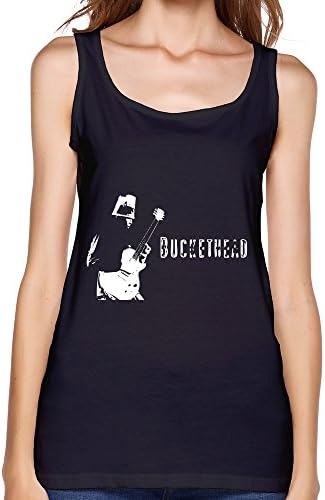 JIAA Buckethead Concert Cotton Tank Top For Womens Black XL