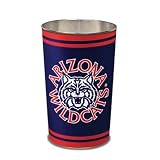 Arizona Wildcats NCAA Tapered Wastebasket (15 Height)