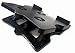My-Link adjustable 3 fans cooling pad with 4 USB2.0 ports for Dell, Sony, Samsung, Acer Laptops, etc - Black