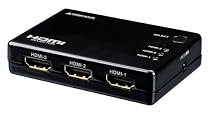 グリーンハウス HDMIセレクタ Input3+Output1ポート GH-HSW301