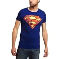 Logoshirt Superman Logo Royal  Logo Men's T-Shirt royal