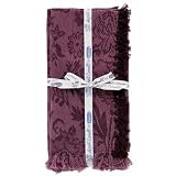 April Cornell Garden Jacquard Plum Napkins Set of 4