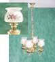 4-Arm Fancy Hurricane Chandelier