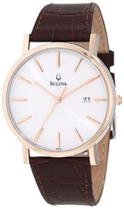 Bulova Men 98H51 Strap Calendar Strap Watch