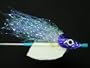 NEW FLIES Nuclee-r Holographic & Glow in Dark Pearlescent Croc-Hide Sinking Head Tube & Trolling Boogie Fly #146