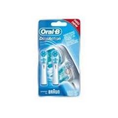 Braun Oral-B Aufsteckb�rsten Dual Clean 2er (f�r alle rotierenden Zahnb�rsten von Oral-B)