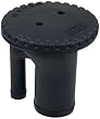 Perko 0542DPGBLK Black Angled Marine Vented Gas Fill