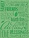 Cuttlebug A2 Embossing Folder: Autumn Type