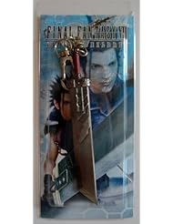 Single Detail Page Misc: 4" Final Fantasy VII 7 Crisis Core Metal Key Chain #2 ~Cosplay~