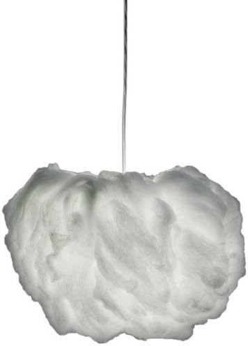 Studio Italia Design Nuvola 2 Light Small Luminous Cloud Pendant with Custom Fabric Diffuser