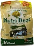 Nylabone Nutri Dent Edible Dental Chews (36 SMALL / 17.7oz)